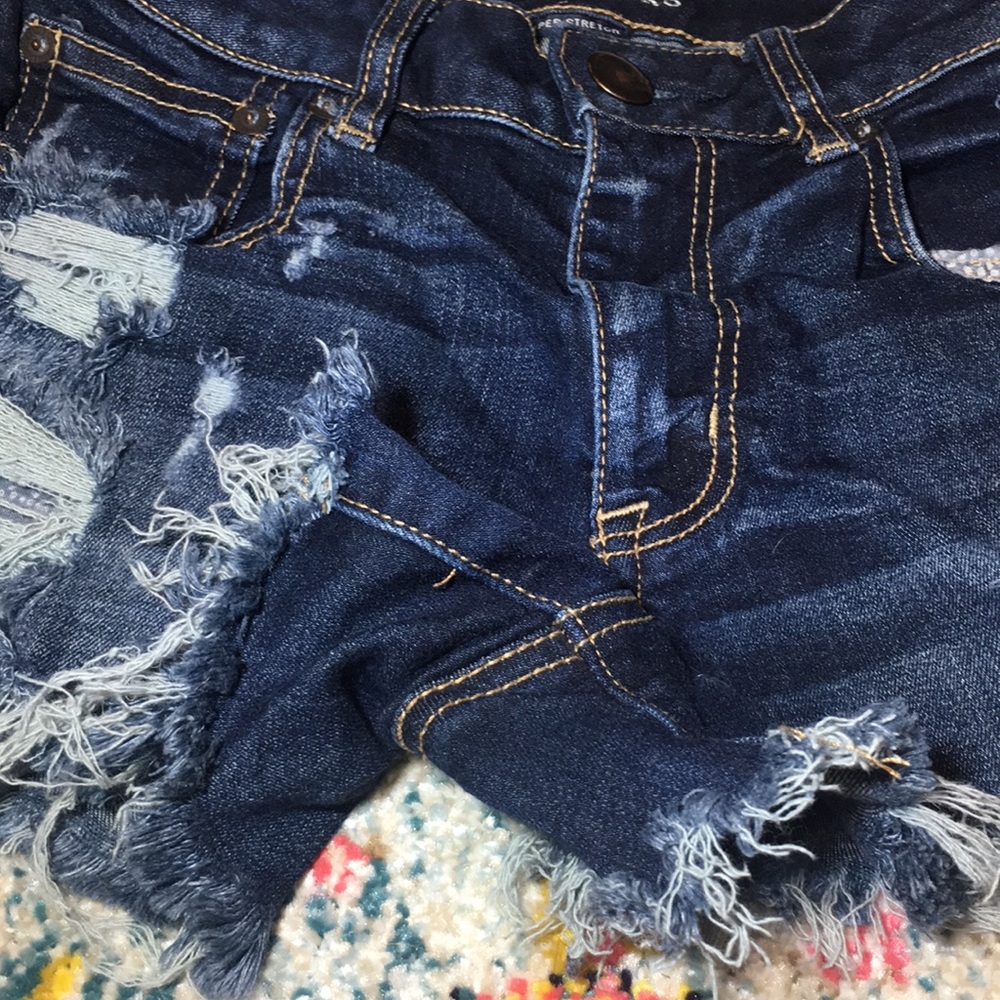 American Eagle Hi-Rise Festival denim shorts - Picture 6 of 6